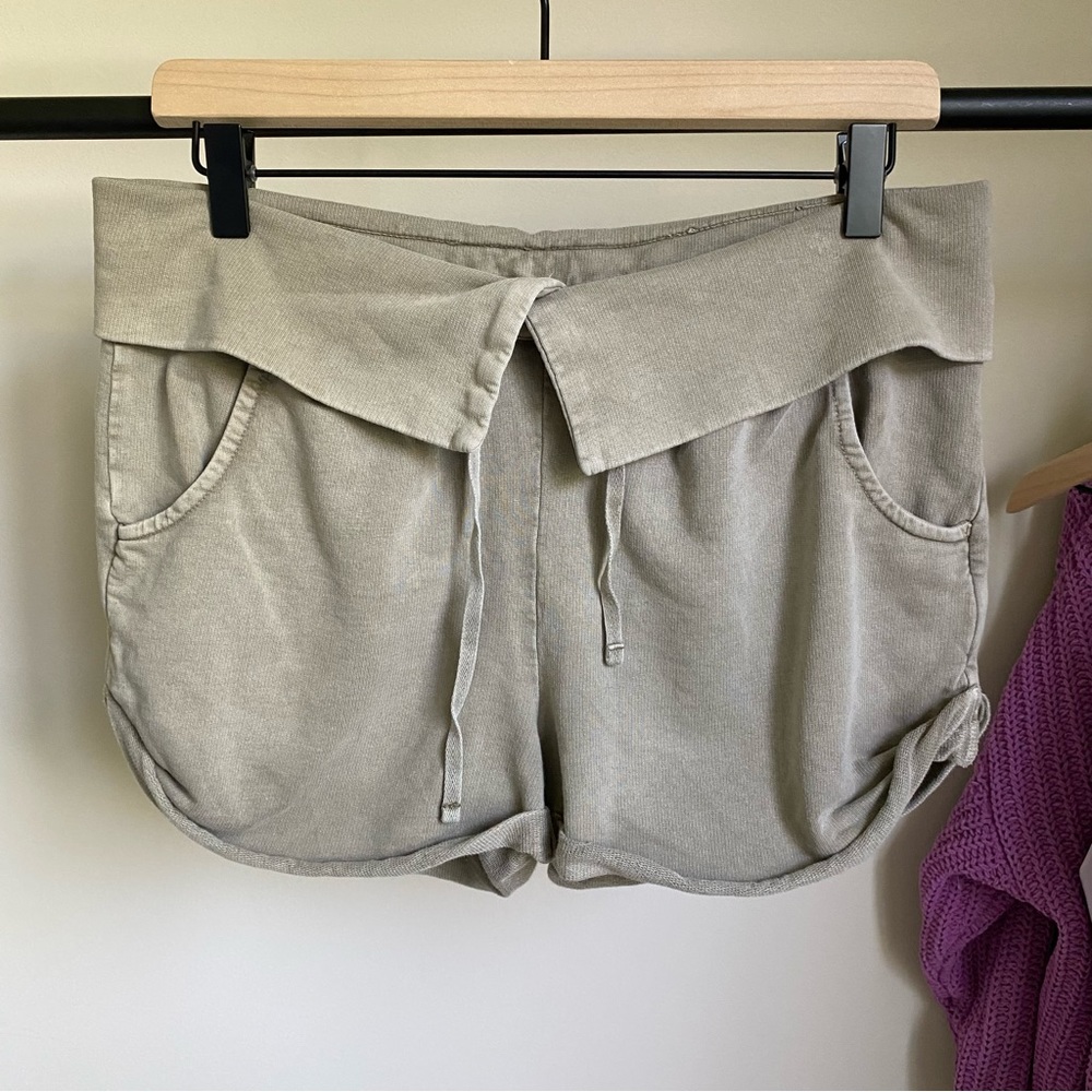 Free People Fold Over Shorts
